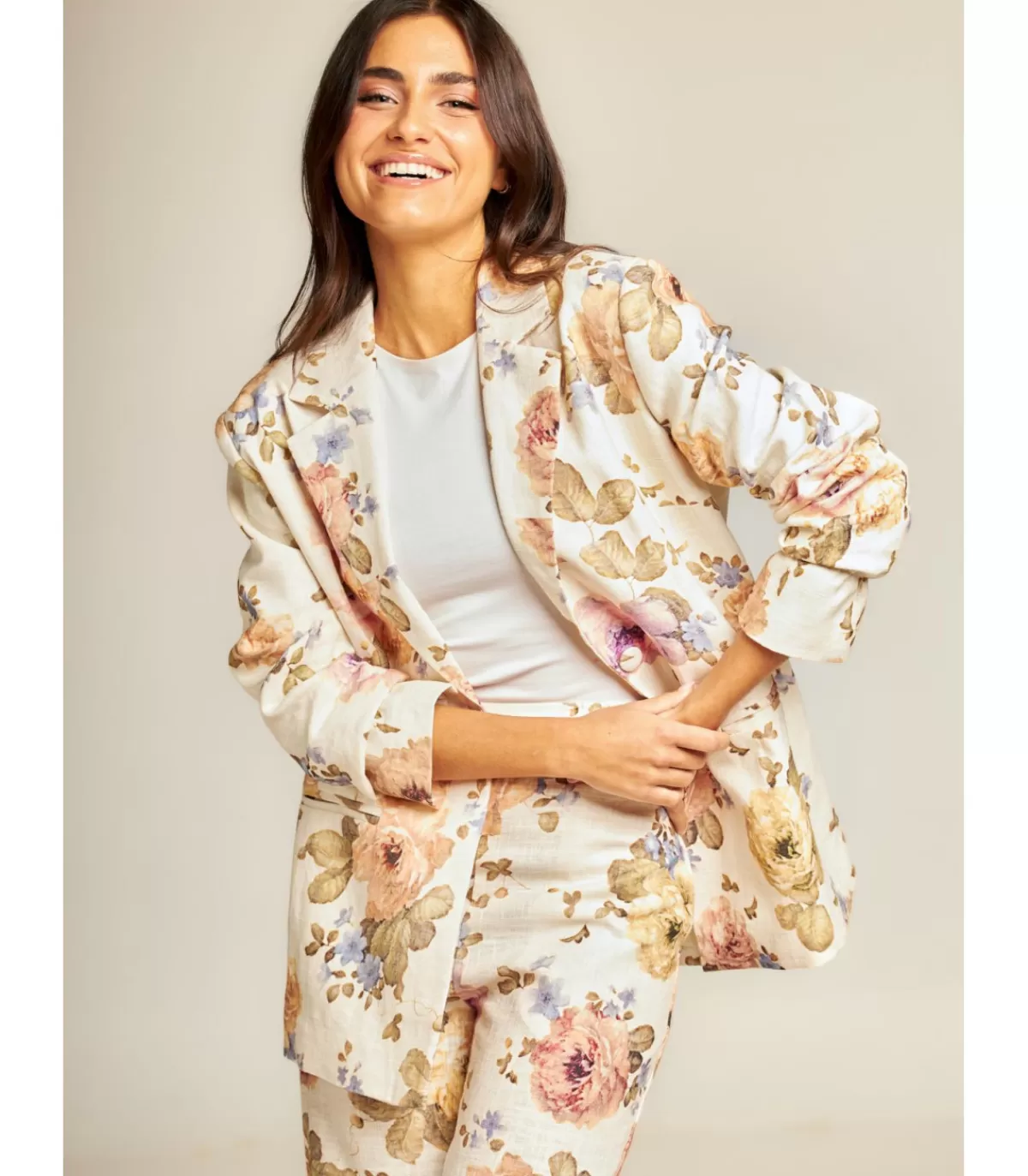 Chaquetas | Alma en Pena BLAZER ESTAMPADA