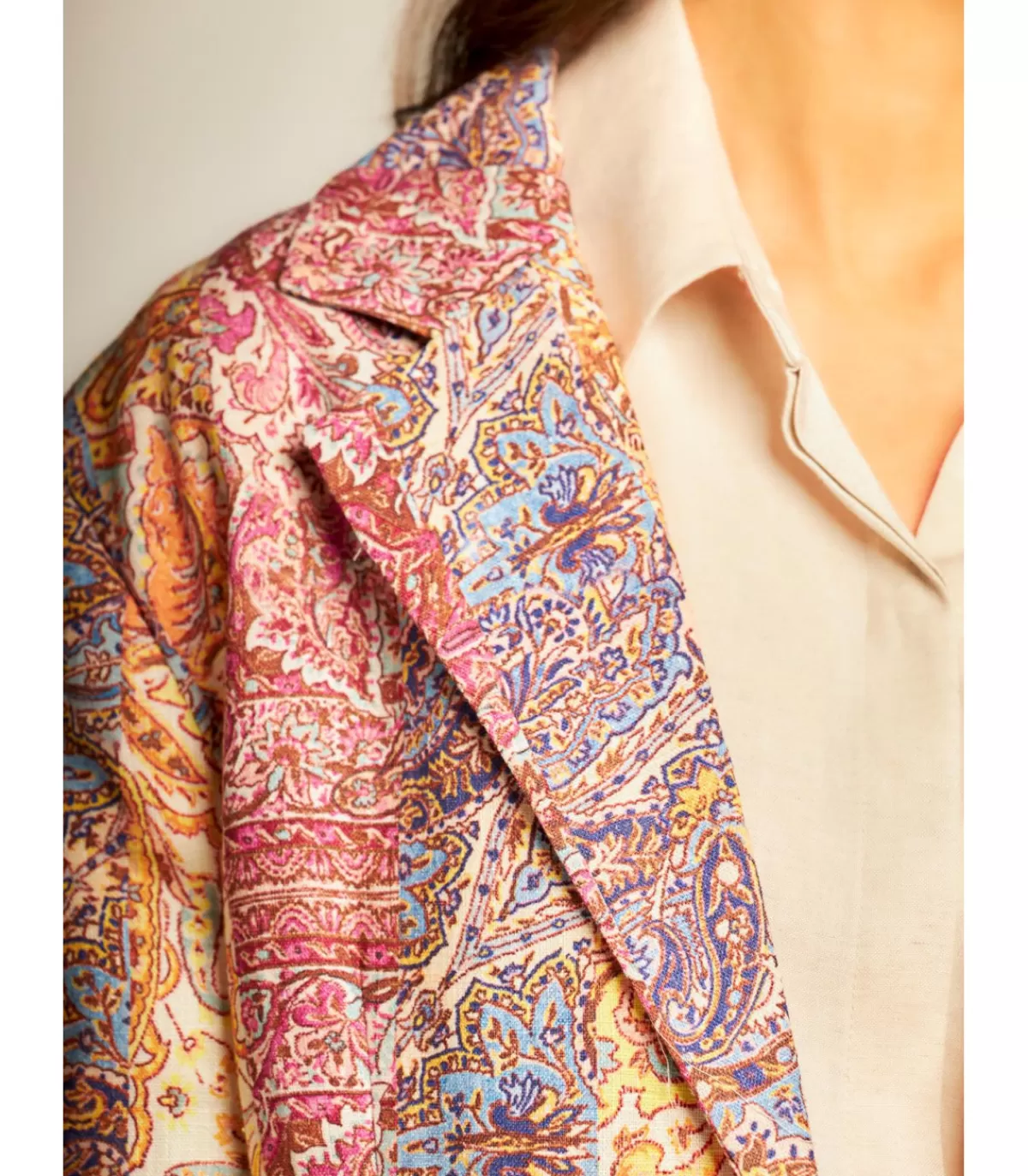 Chaquetas | Alma en Pena BLAZER ESTAMPADA